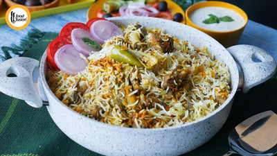 Ghalib Zafrani Boneless Mutton Biryani Serves 1