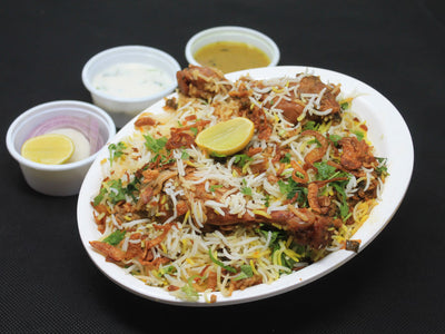 Ghalib Spl Zafarani Mutton Biryani